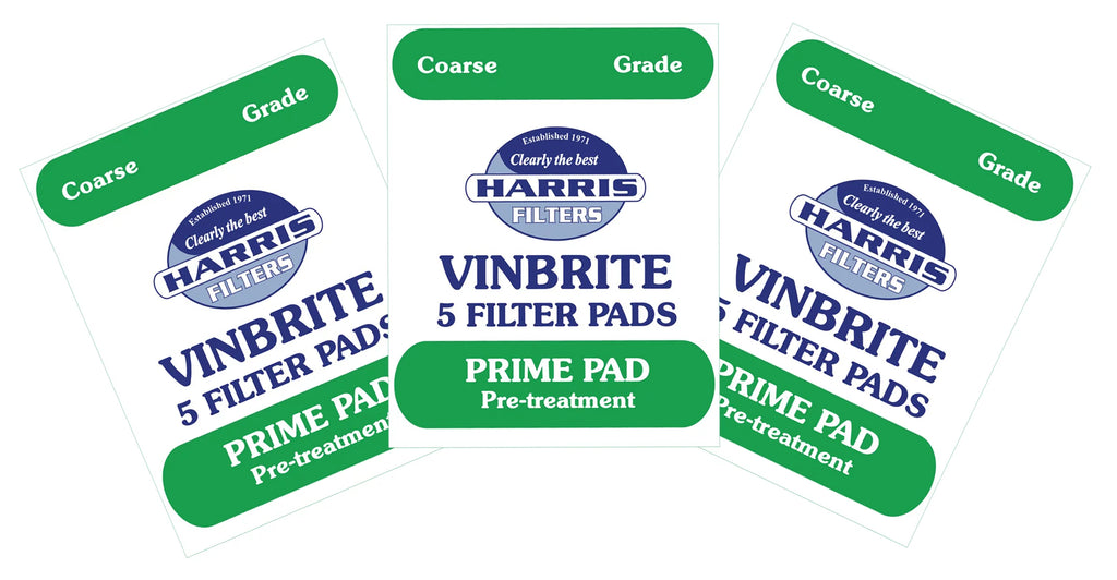 Harris Prime Pre-Filter Pads 5-pack O5999