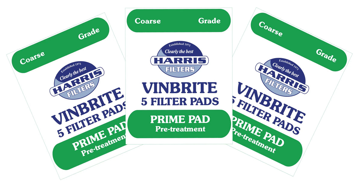 Harris Prime Pre-Filter Pads 5-pack O5999