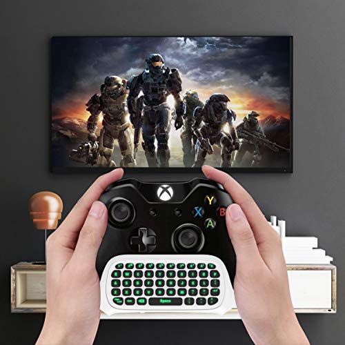 Green Backlight Wireless Chatpad Keyboard for Xbox S611664