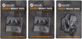 Semi-Metallic Brake Pad Set Pack of 2 T460