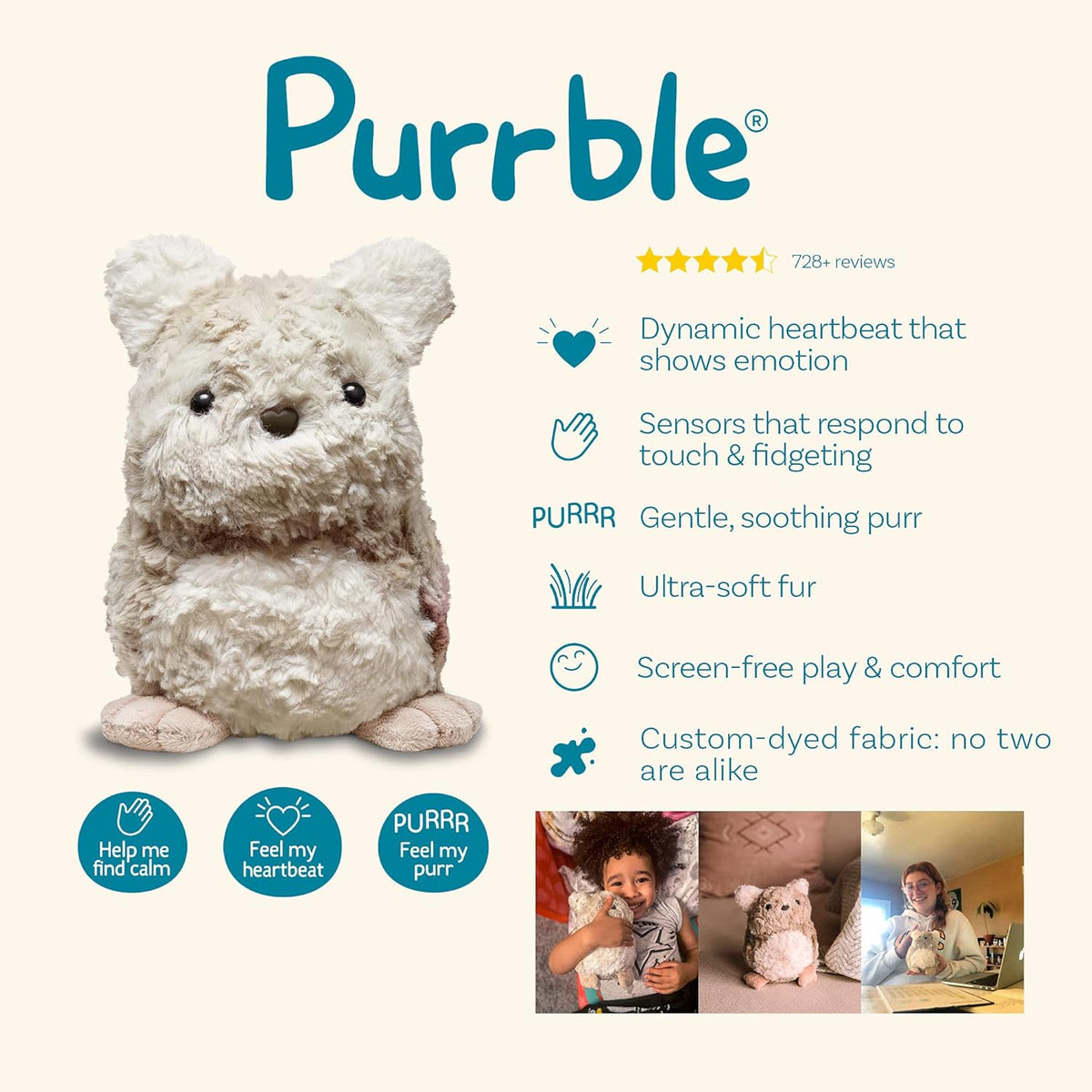 Interactive Plush Stuffed Animal Toy Q998968