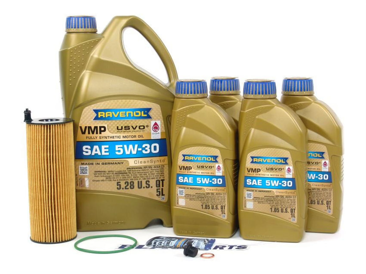 Motor Oil Change Kit for 2009-12 Audi Q7 3.0L TDI Diesel Engine J65056
