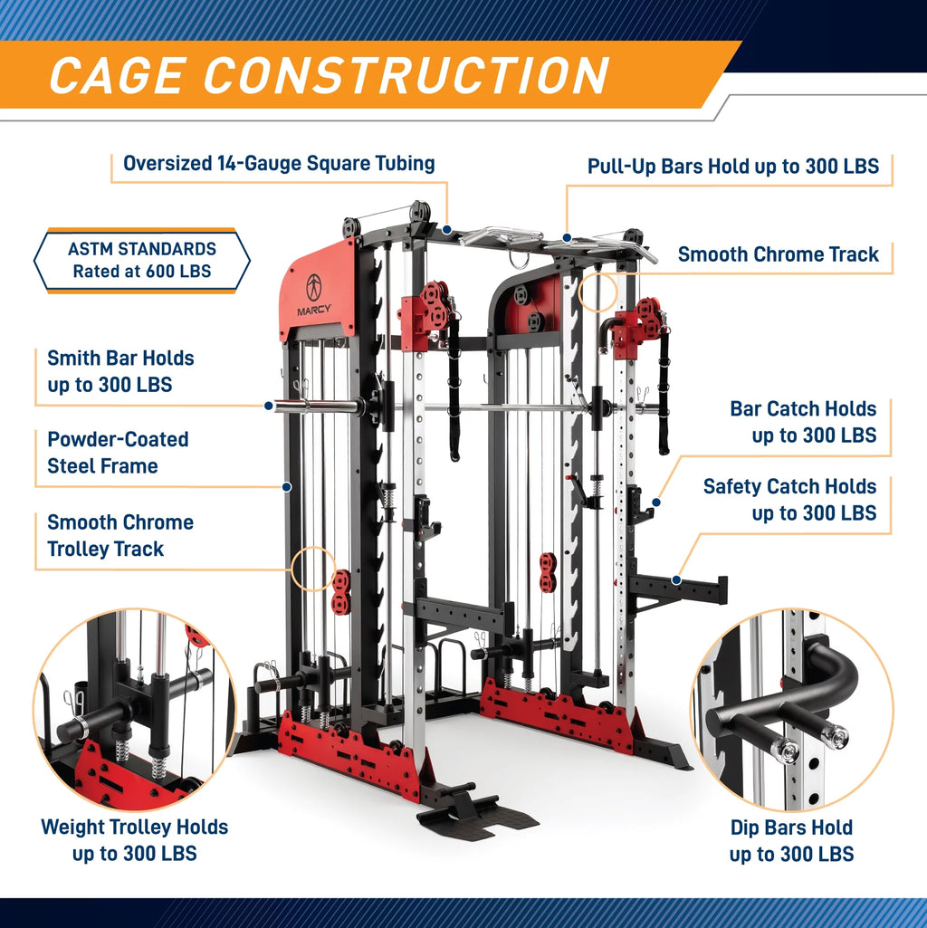 Smith Cage Home Gym System B3789