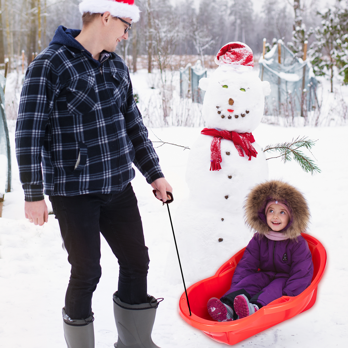 Baby Plastic Sleds W327875