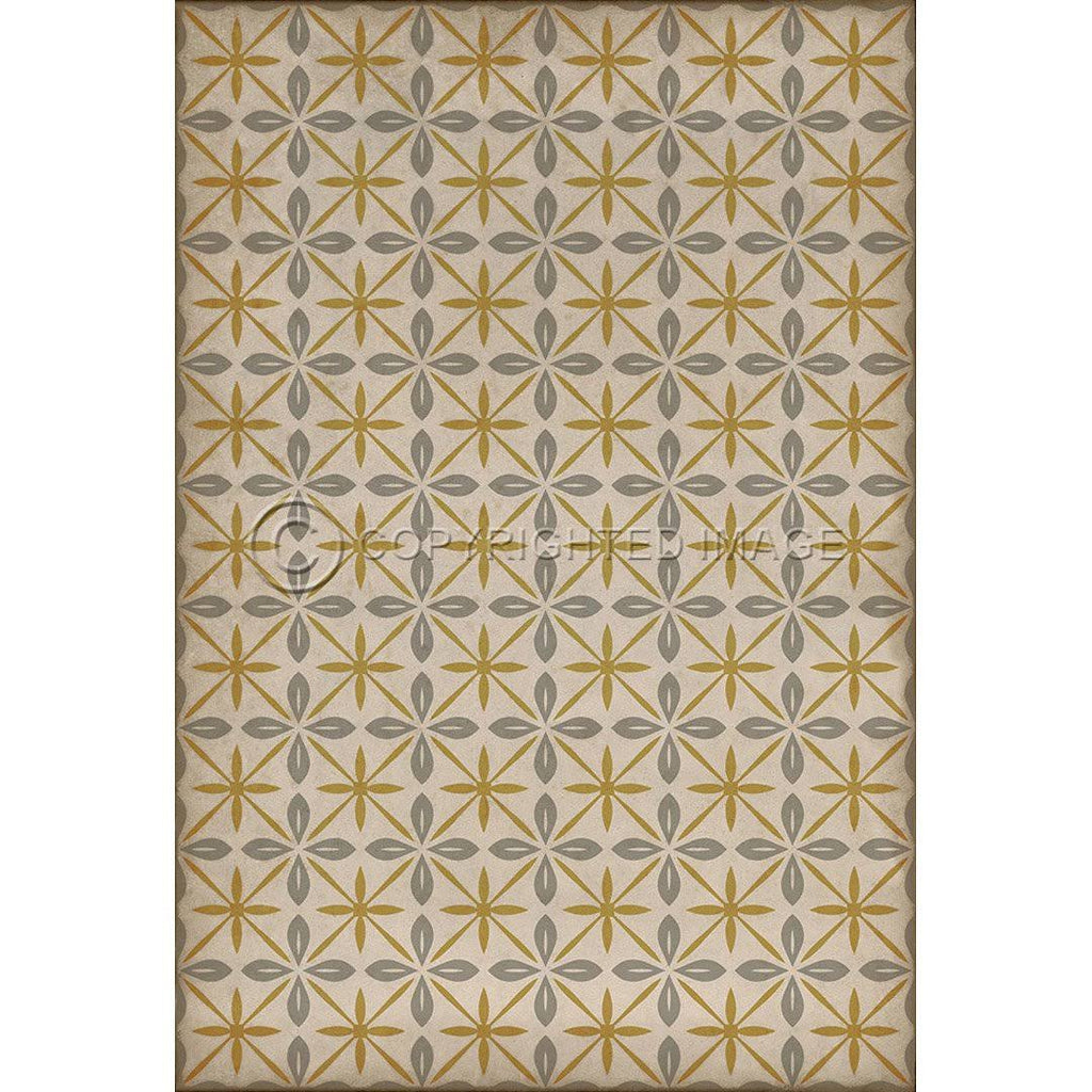 Pattern 81 Vinyl Floorcloth, 38in x 56in Q9470