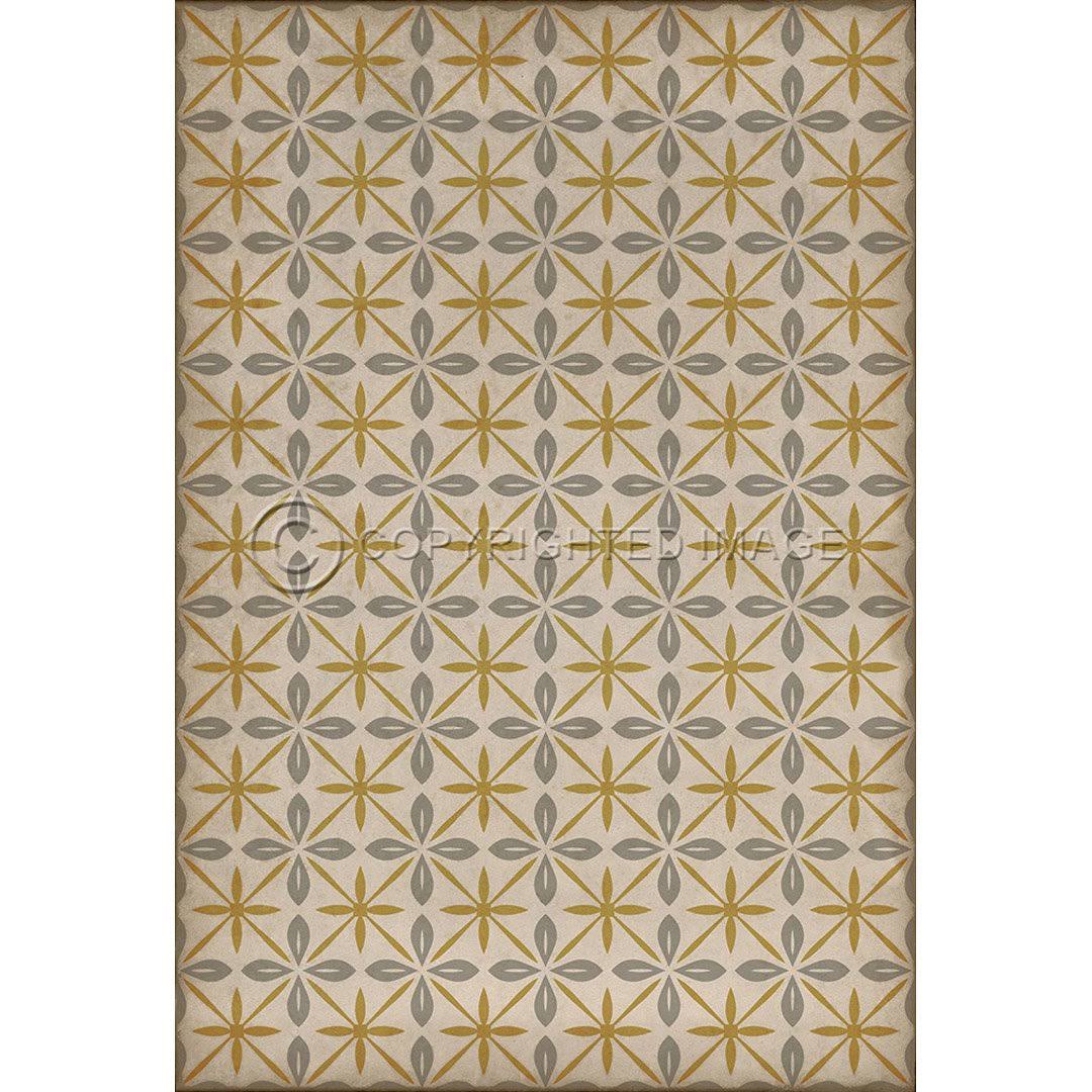 Pattern 81 Vinyl Floorcloth, 38in x 56in Q9470