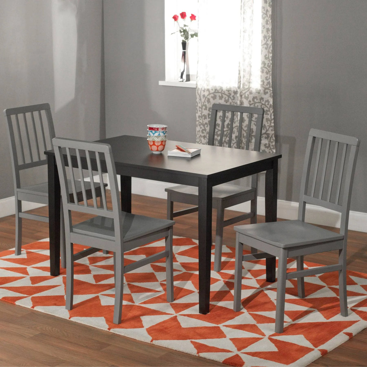 Yellow Dining Chair Set of 4 C4885