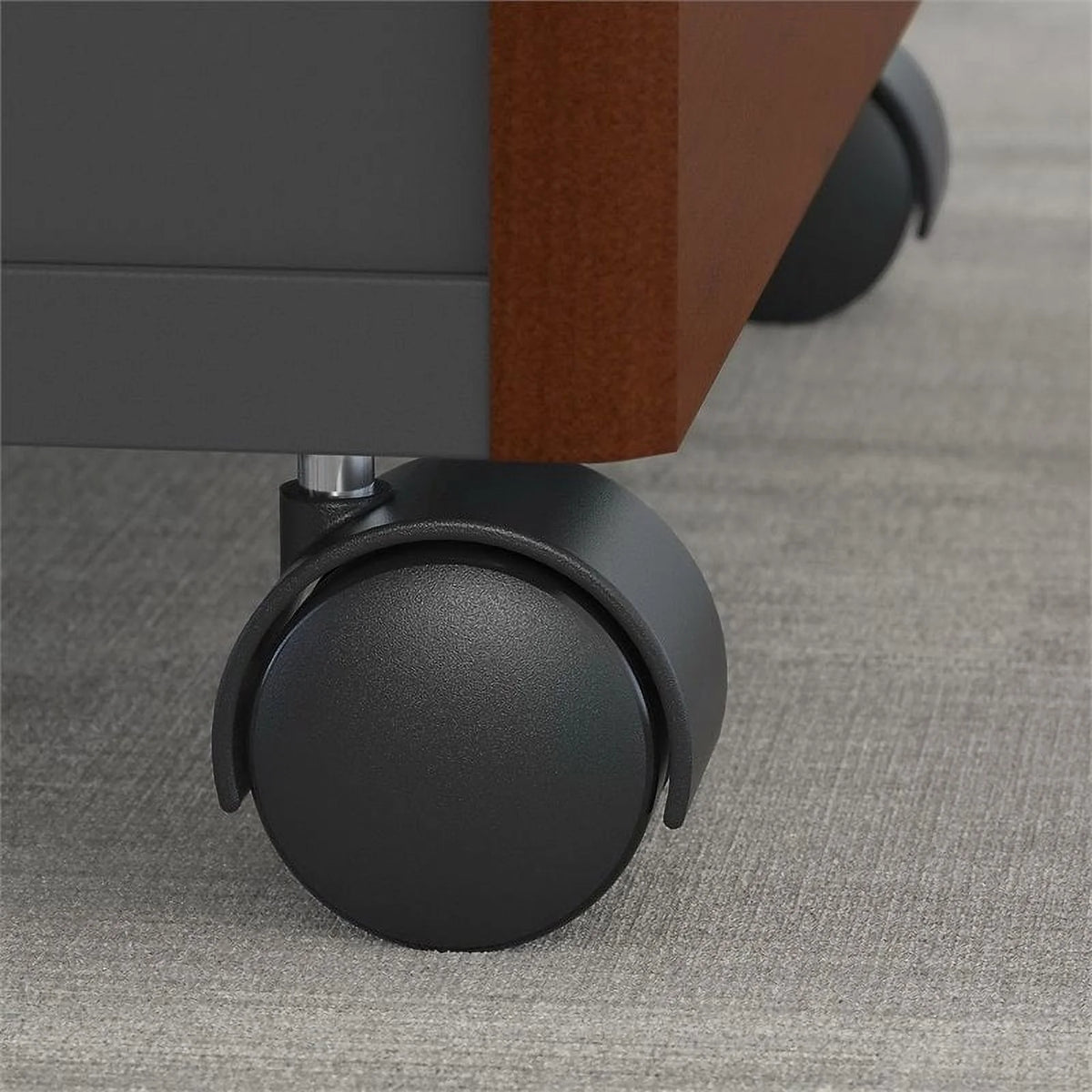 72" U-Shaped Desk with Pedestal D71318