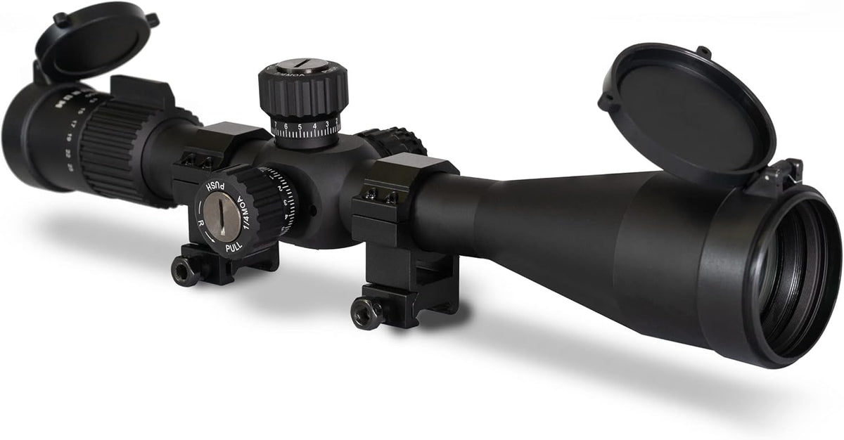 6-36x56 First Focal Plane Rifle Scope with Illuminated MOA Reticle O781