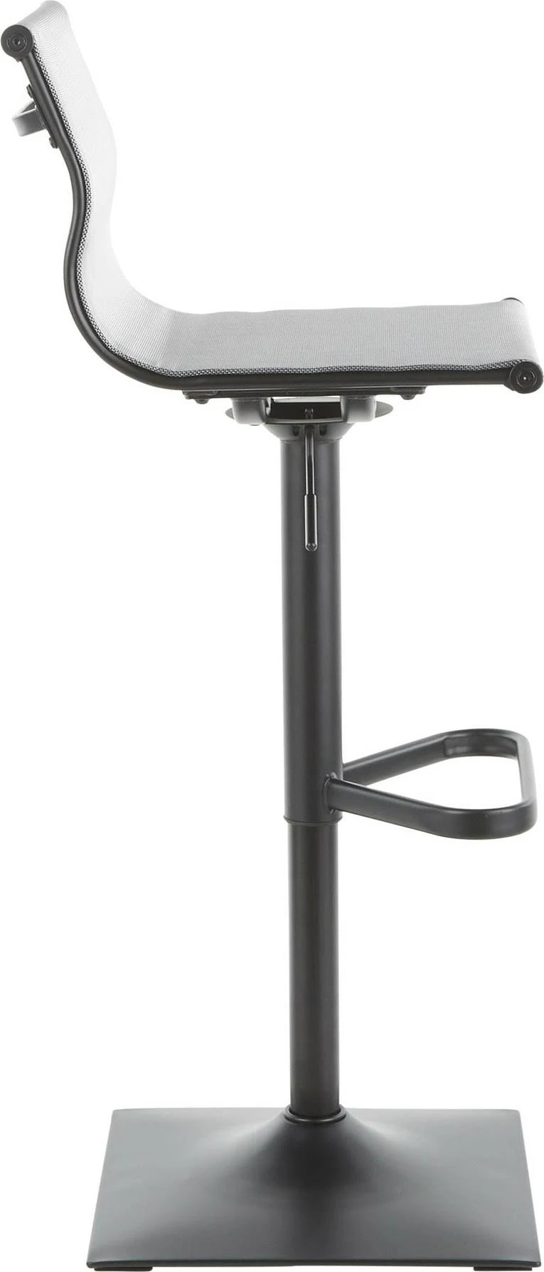 Black Silver Barstool Y828