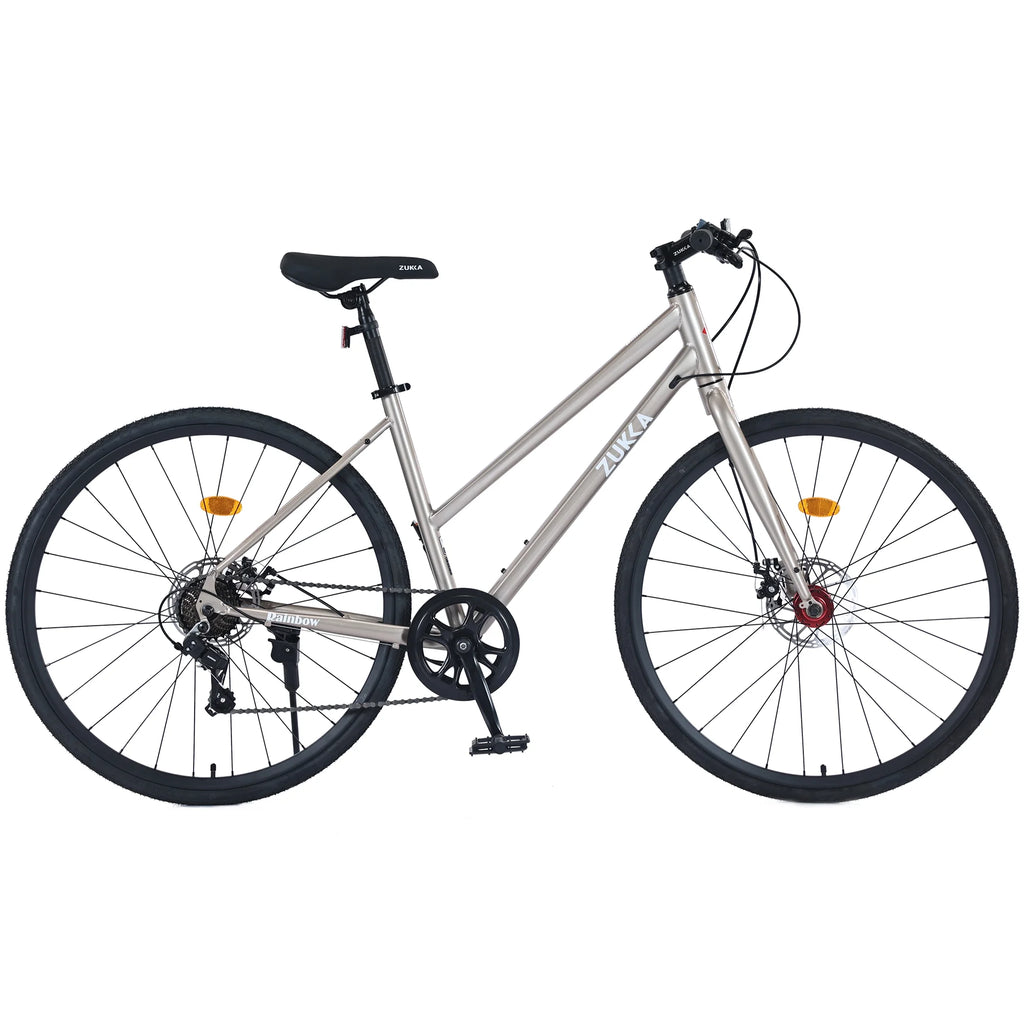 Aluminum Alloy 700C 7 Speed Light Blue City Bike L7133