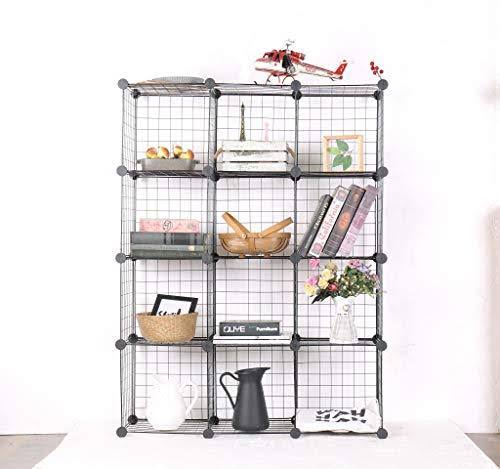 12-Cube Metal Wire Storage Organizer Q9000