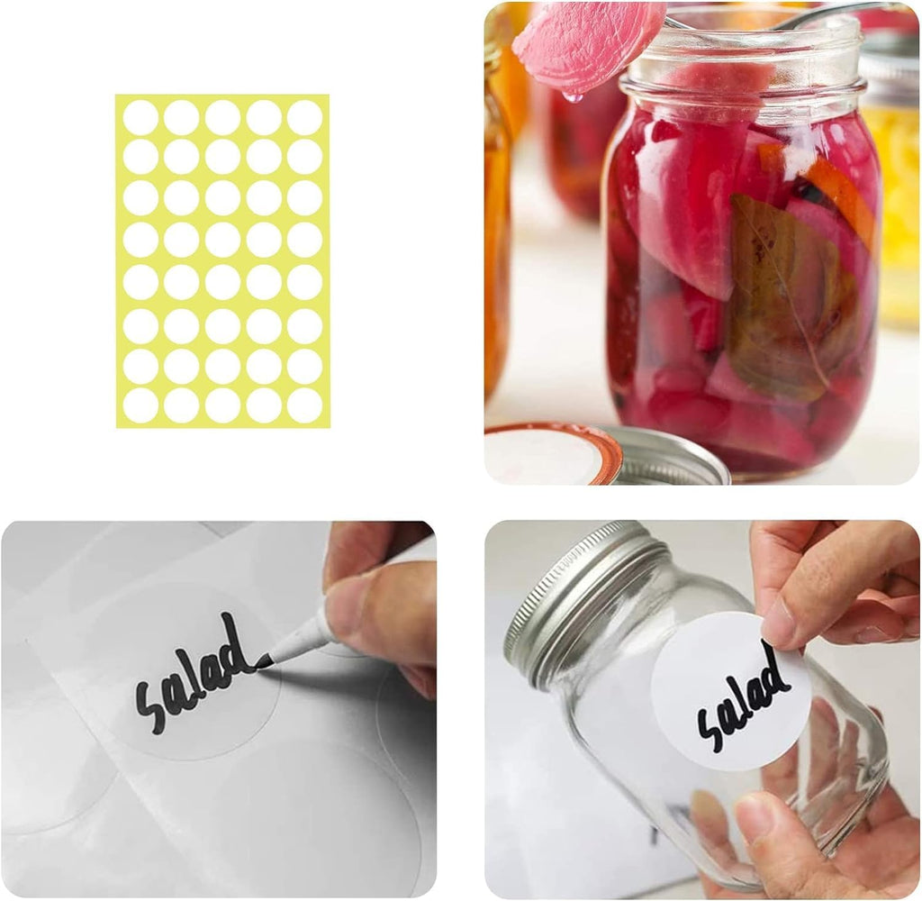 12 Pack 16 oz Clear Glass Mason Jars with Airtight Lids and Bands Q407