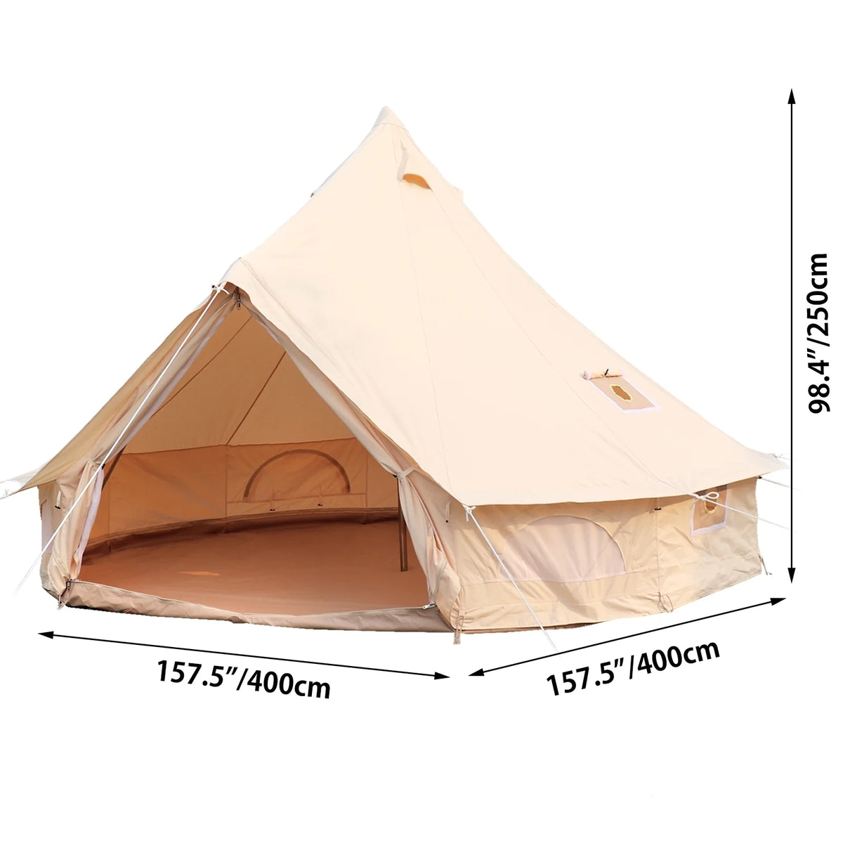 Waterproof Cotton Canvas Bell Tent F67430