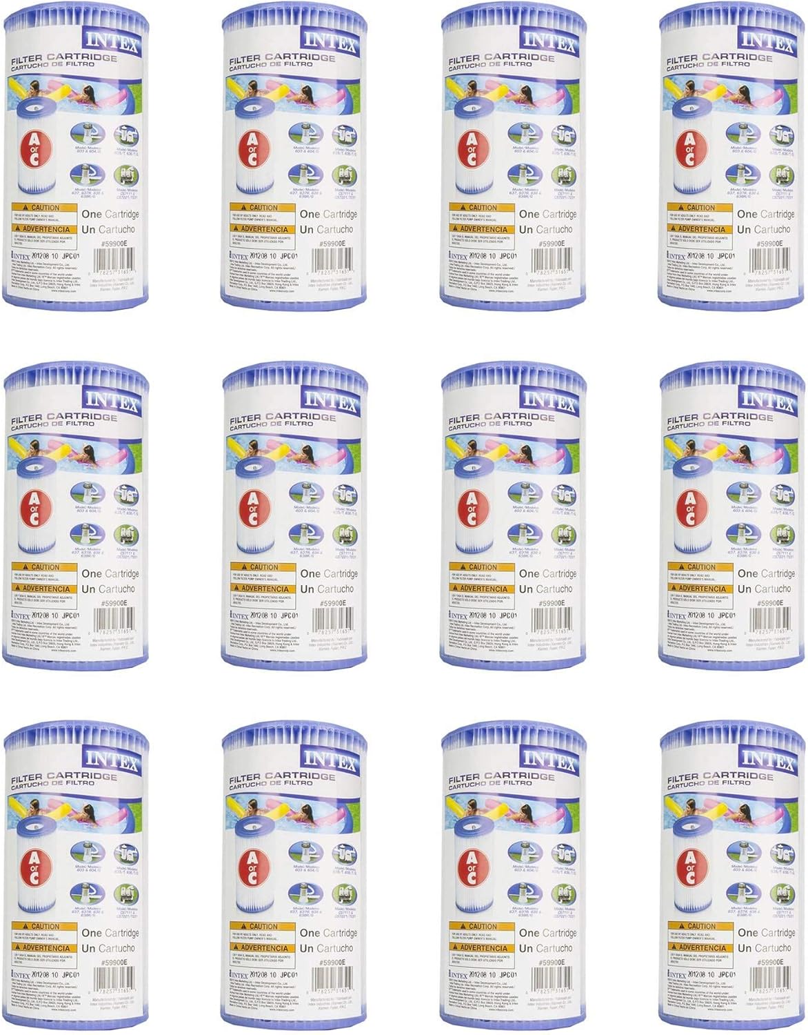 Filter Cartridge Type A and C 12 Pack A8122