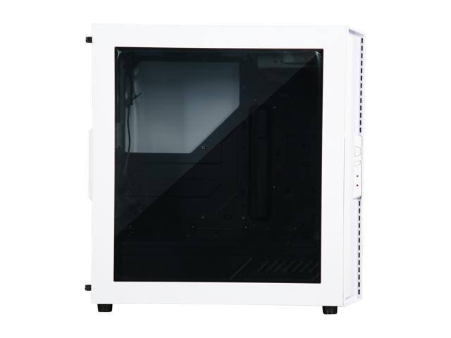 White Steel / Plastic ATX Tower Computer Case Q964707