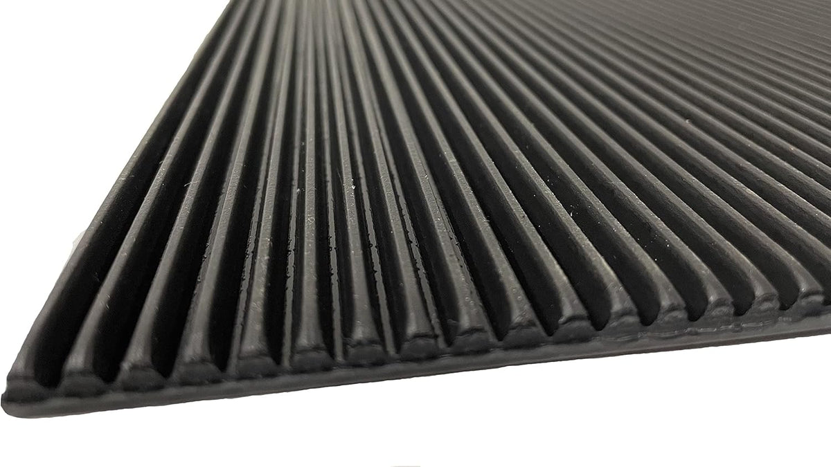 Ribbed Anti-Spray Mud Flaps 30" x 24" 3/8" Thick One Pair Pack of 2 X809