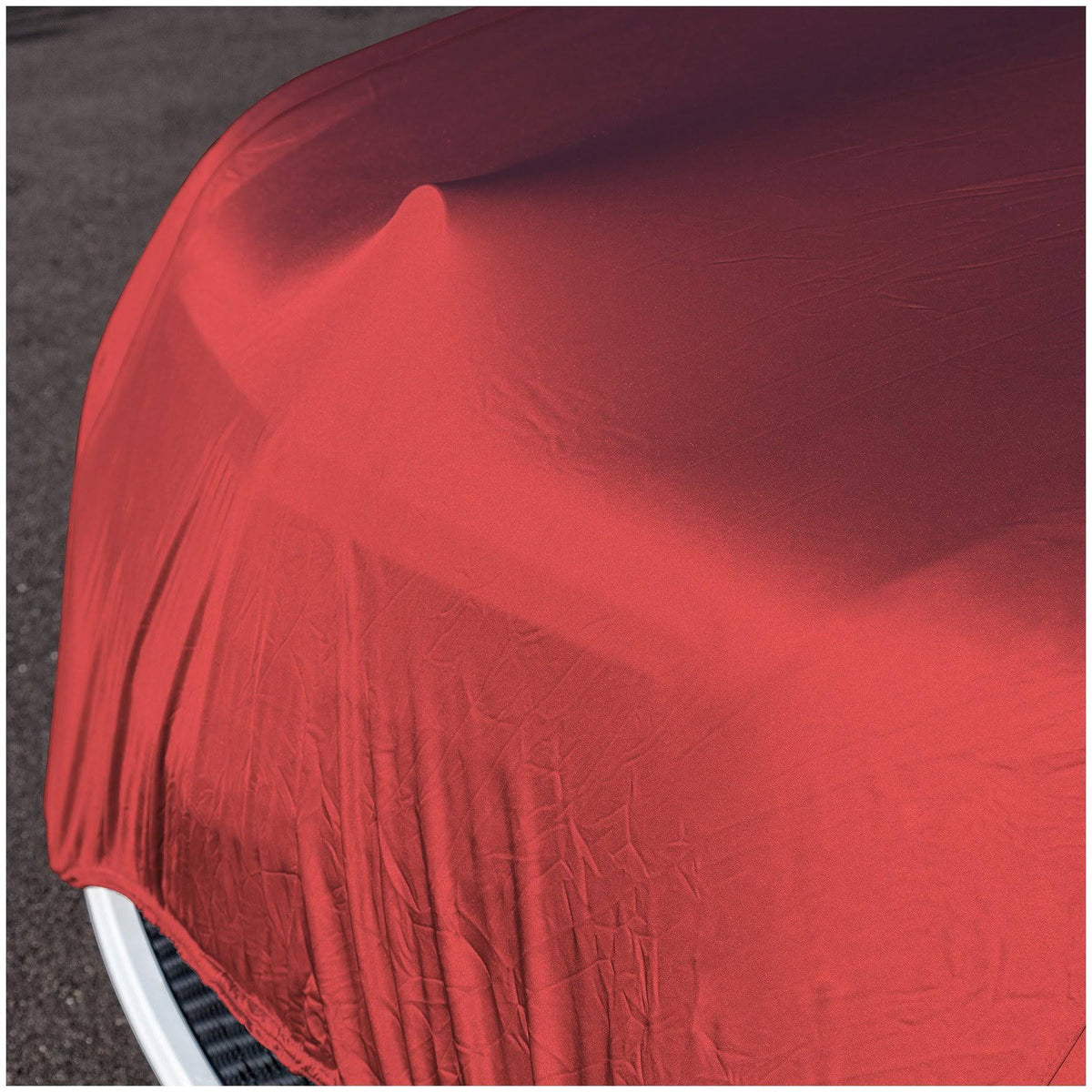 Red Stretch Car Cover F911757