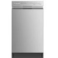 18" Front Control 2-Rack Dishwasher, Stainless Steel P208