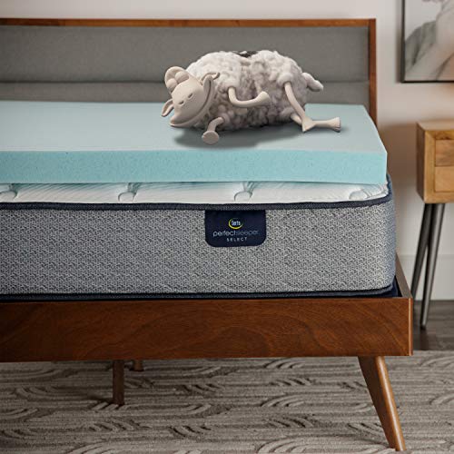Queen 3 Inch Cooling Memory Foam Mattress Topper A313