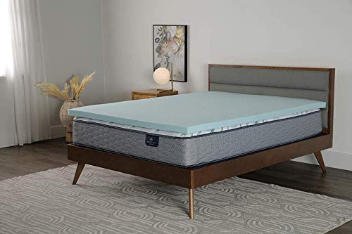 Queen 3 Inch Cooling Memory Foam Mattress Topper A313