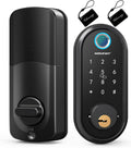 Keyless Entry Deadbolt Door Lock with Fingerprint Touchscreen Keypad Pack of 2 L4475