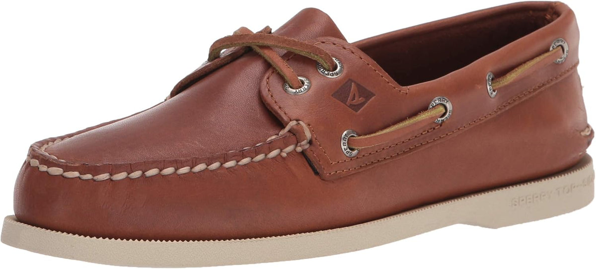 Men's Leather Boat Shoe Tan E69933