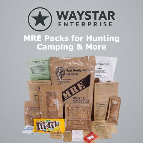 MRE Meals Ready to Eat Bundle (2 x 12 Packs) with Flameless Heaters J583
