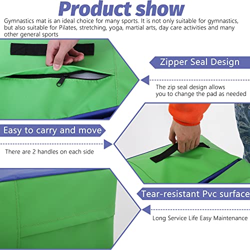 48"x24" Folding Incline Cheese Wedge Gymnastics Mat E5766