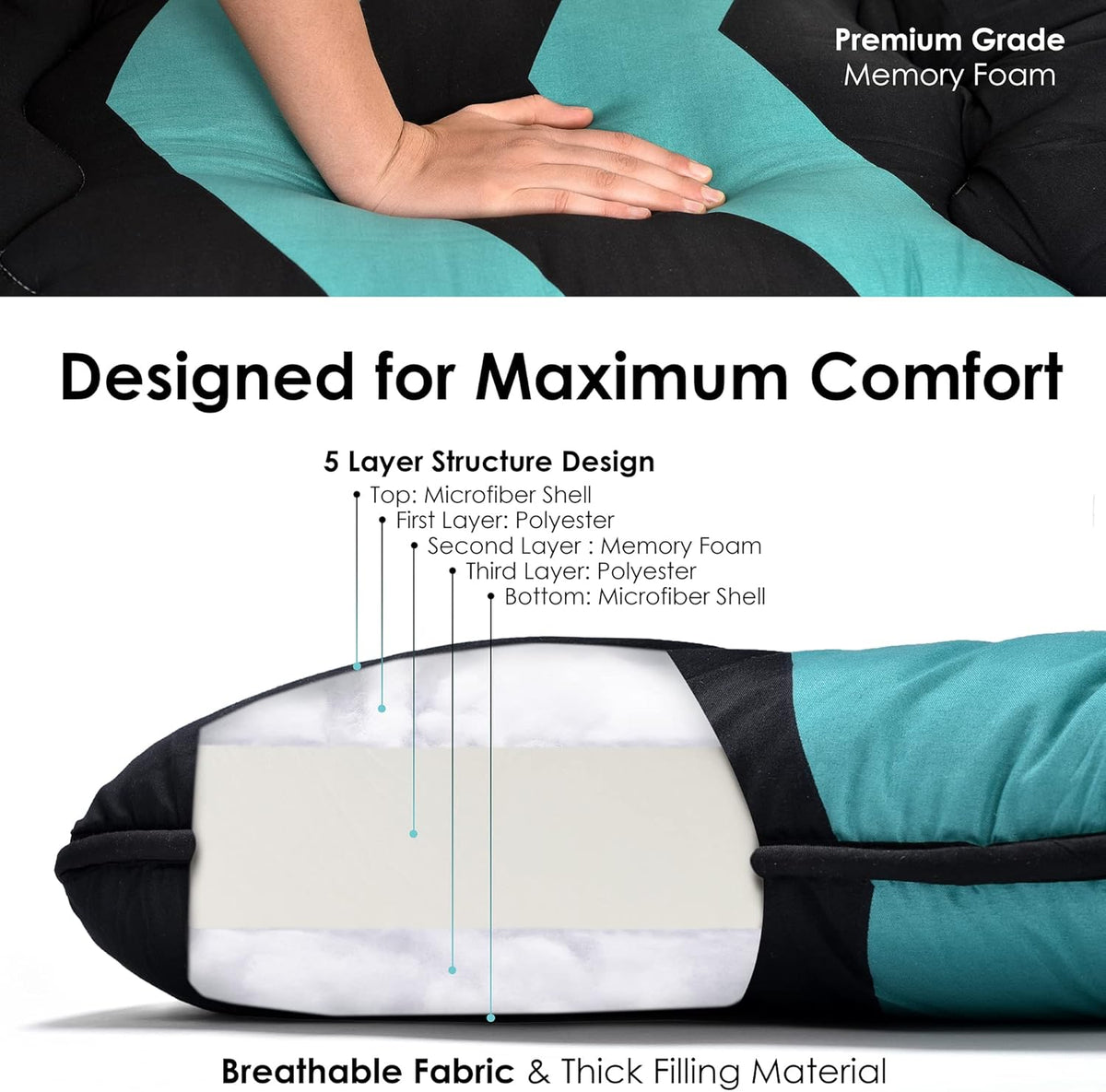 Japanese Futon Mattress Twin Size E2194