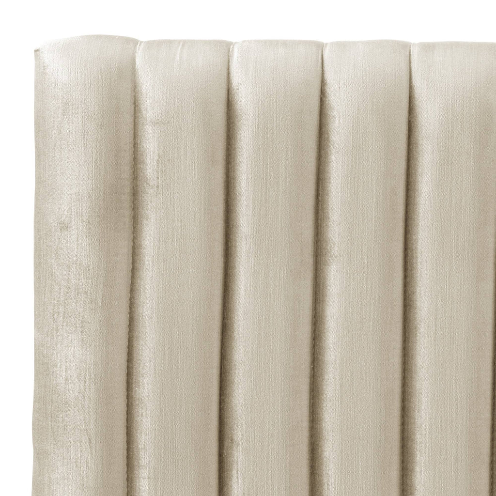 Cream Velvet Queen Headboard F920099