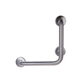 Silver L-Shaped Bathroom Safety Bar O842