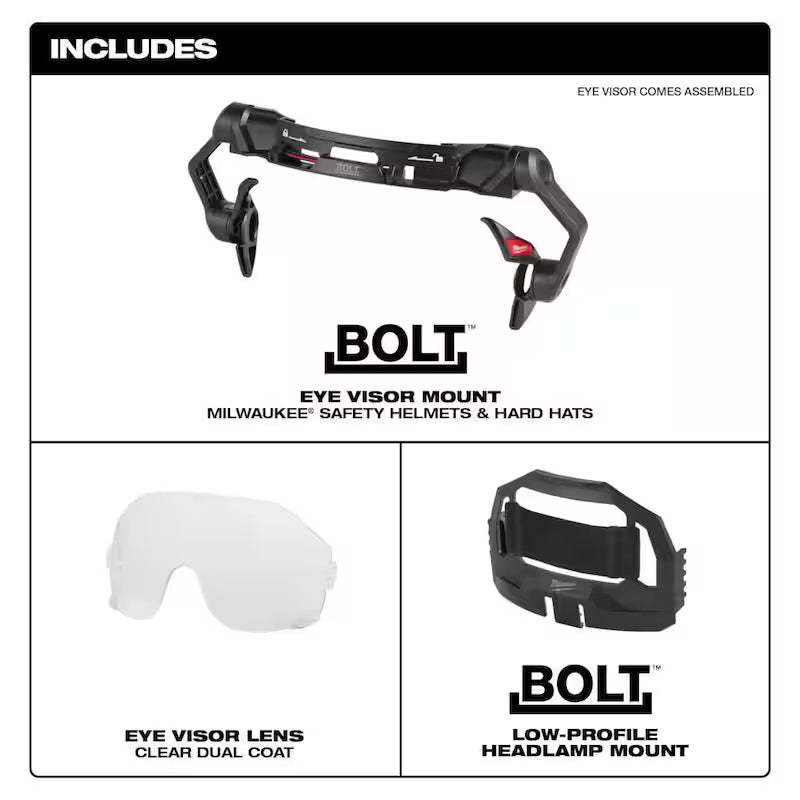 Clear Dual Coat Lens Eye Visor W29284