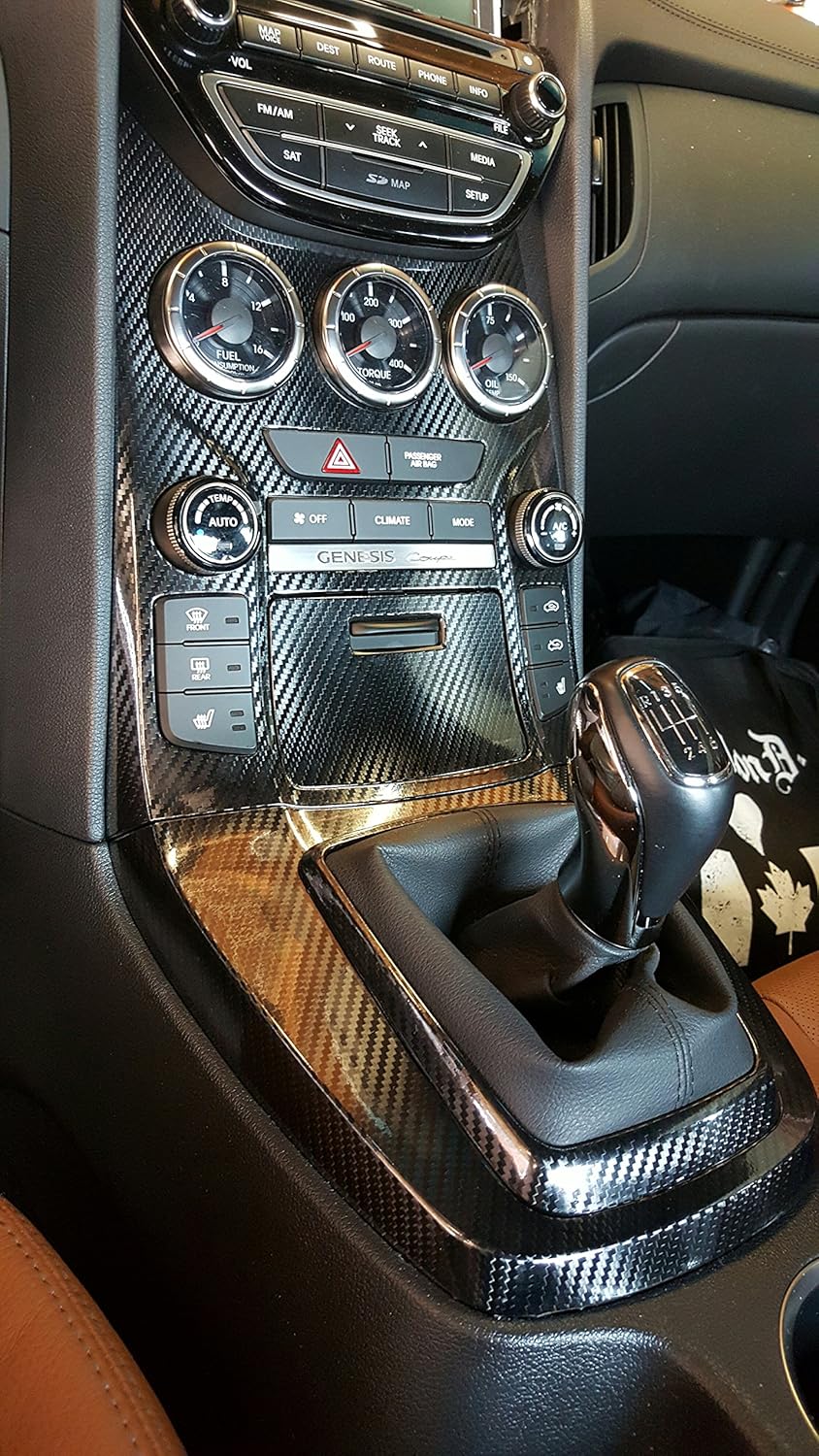 Black Carbon Fibre Vinyl Wrap Film (4ft x 5ft) W420