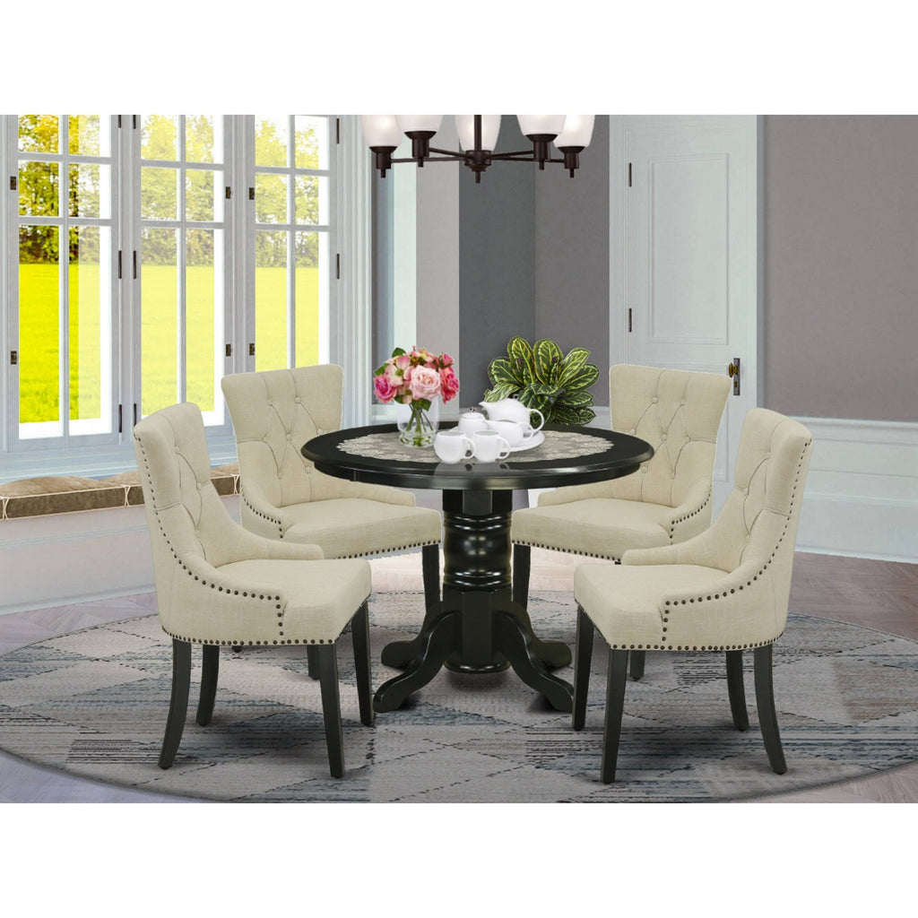 Black Dining Room Set B689