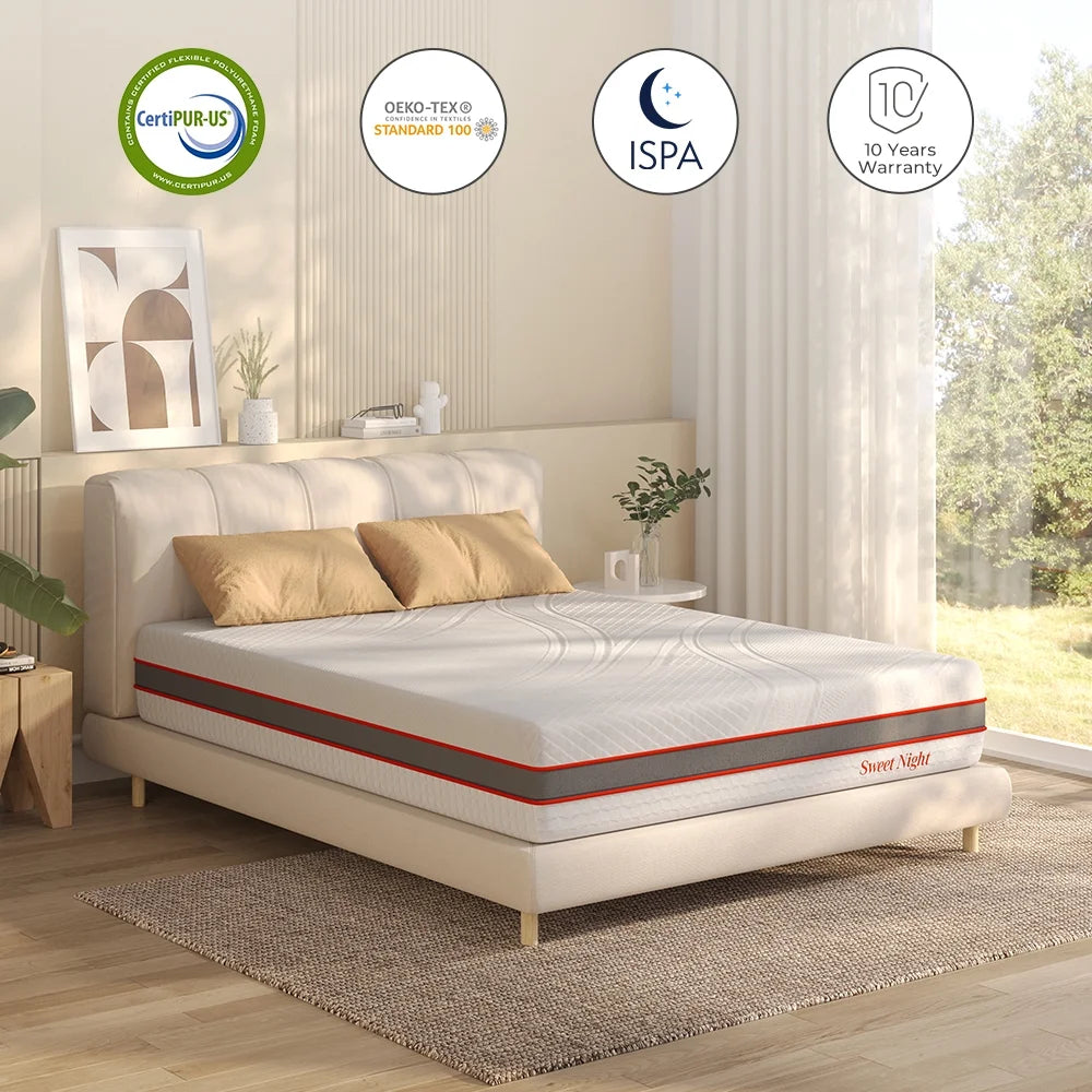 Queen Size Gel Memory Foam Mattress H32031