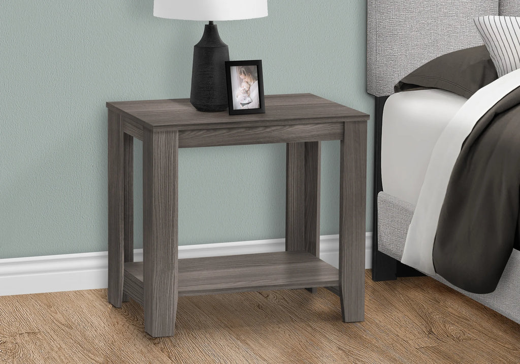 Grey Laminate Accent Table E174