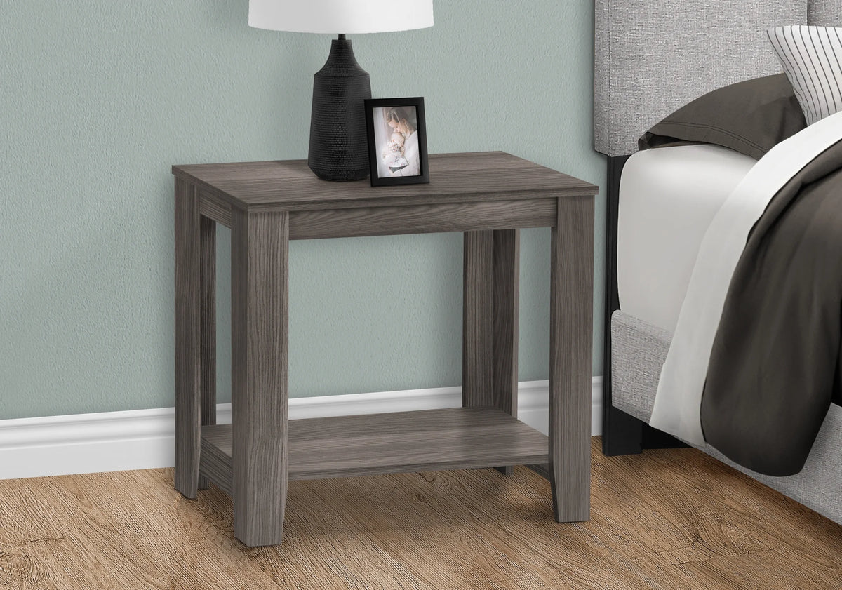Grey Laminate Accent Table E174