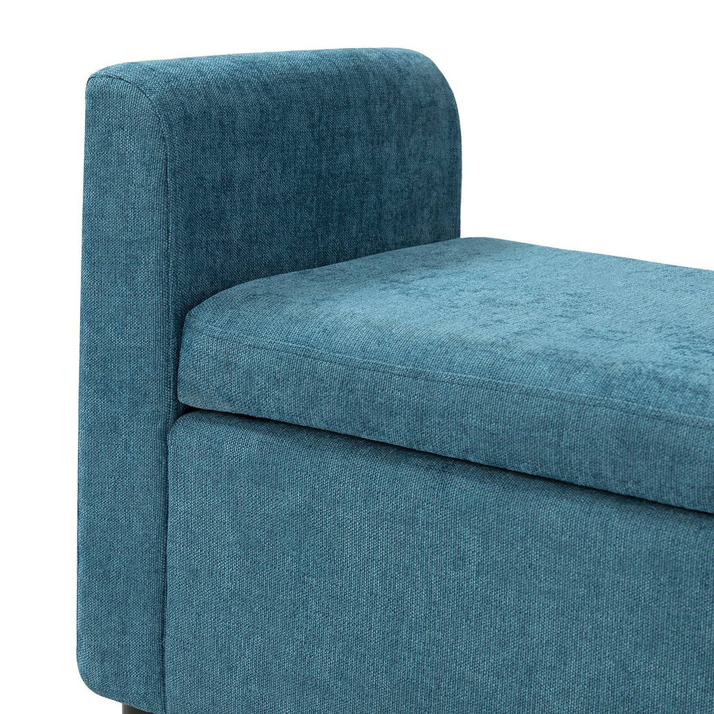 Upholstered Storage Bench with Two Pillows G88009