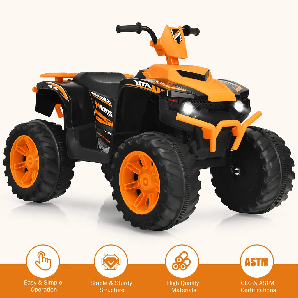 12V Kids 4-Wheeler ATV Quad Ride On Car V8949