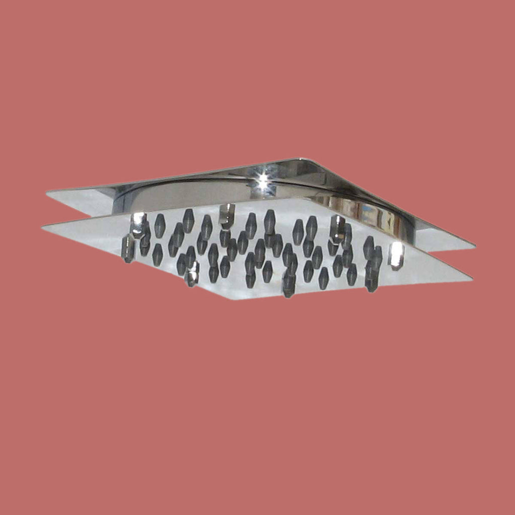 Chrome Wall Mount Shower Head J2601
