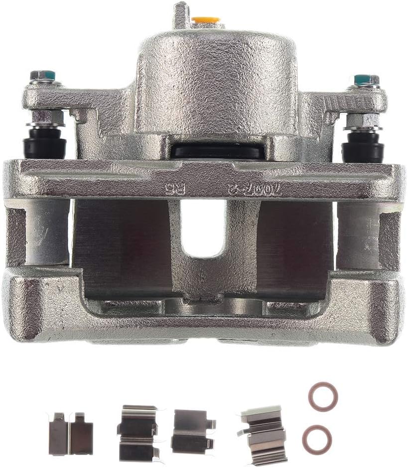 Disc Brake Caliper Assembly with Bracket Front Left Driver Side T664