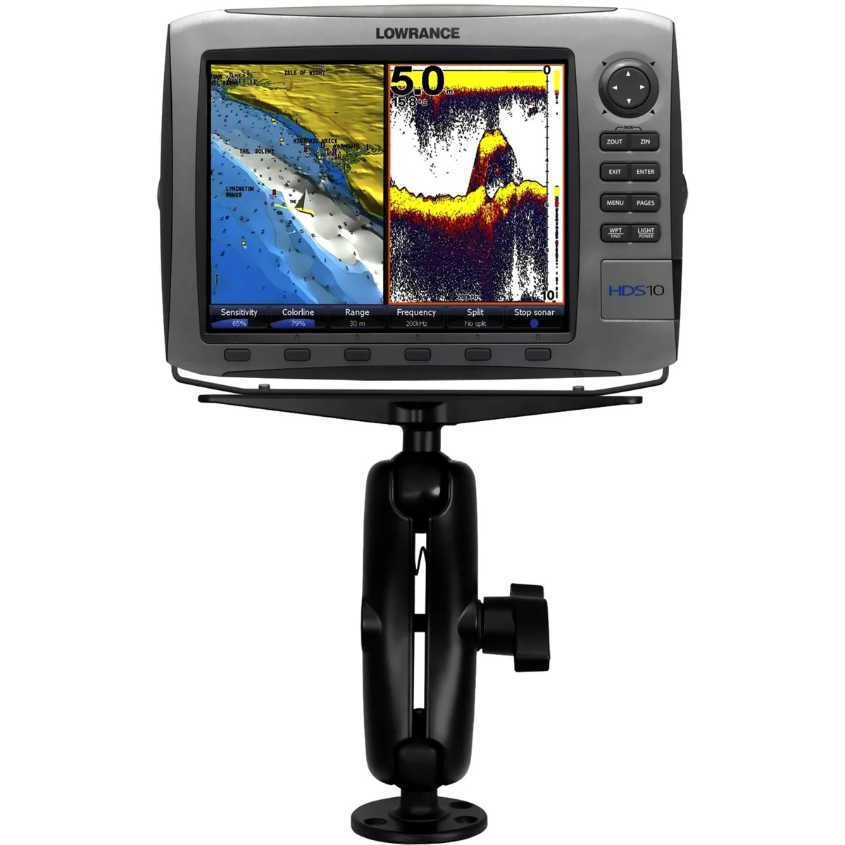 Marine Mount for GPS, Radio, Fishfinder J815