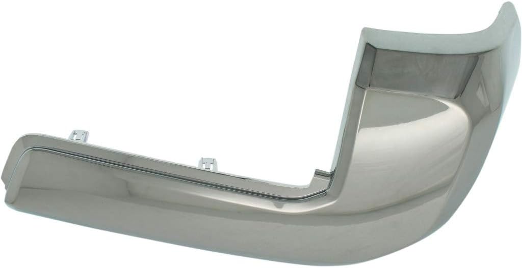 Chrome Plastic Rear Bumper End Cap Pair for Toyota Tacoma 2016-2020 C574