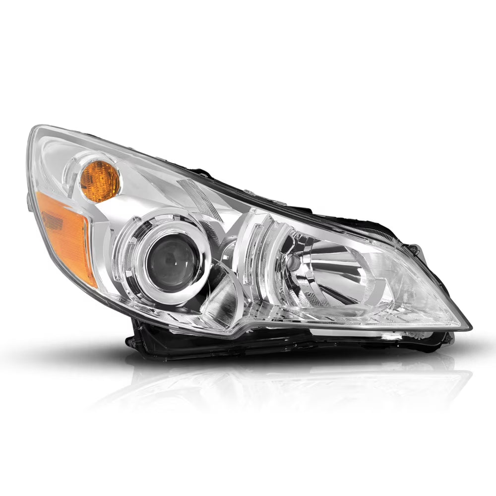 Chrome Projector Headlight Assembly for 2010-2014 Subaru Outback and Legacy U5214