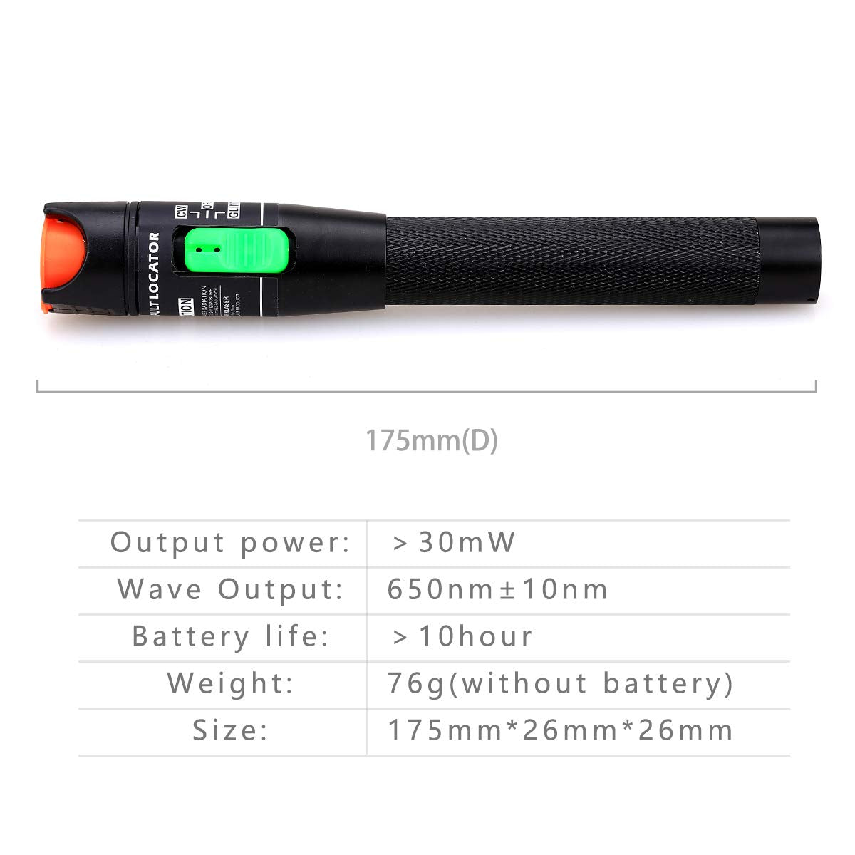 Fiber Optic Cable Tester with Visual Fault Locator I996864