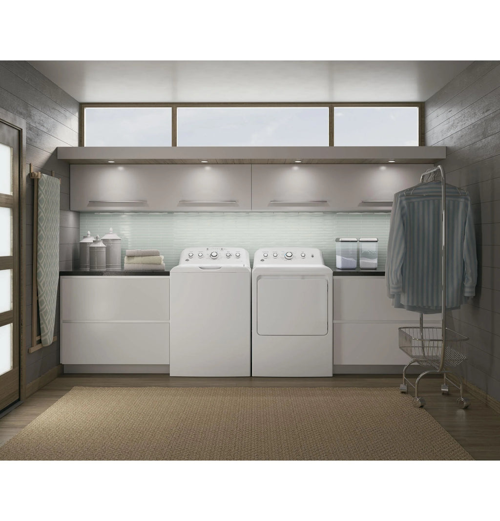White 7.2 Cu. Ft. Front Loading Gas Dryer D162