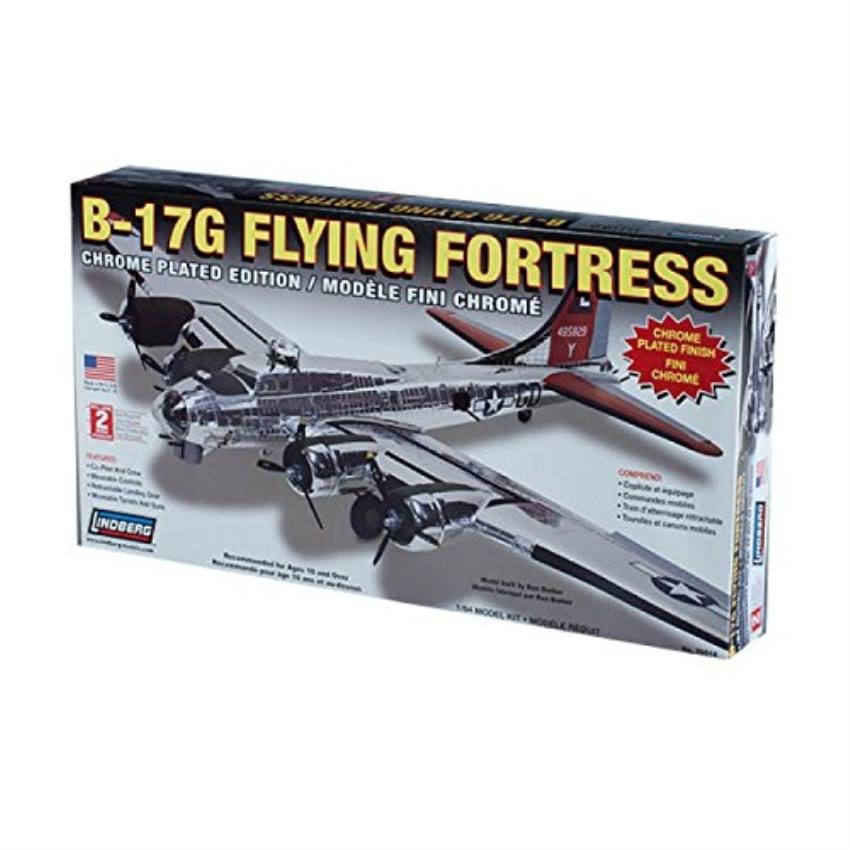 1:64 Scale B-17 Flying Fortress (Chrome Finish) C53100
