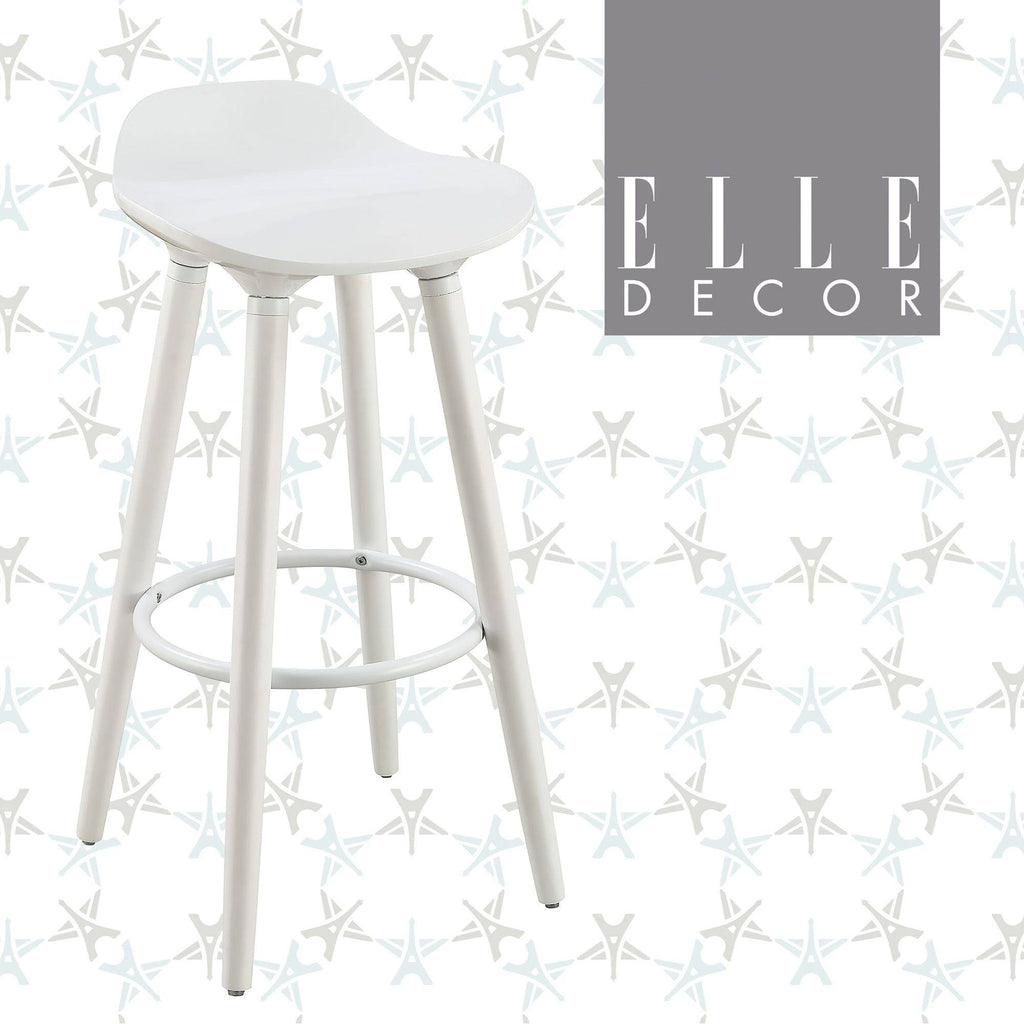 White Bar Stool J46989