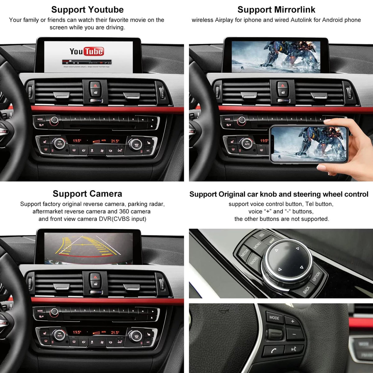 Wireless Carplay Retrofit Kit Decoder for BMW Mini Cooper R357982